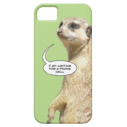 Cute Meerkat Phone Case (Achterkant)