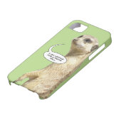 Cute Meerkat Phone Case (Onderkant)