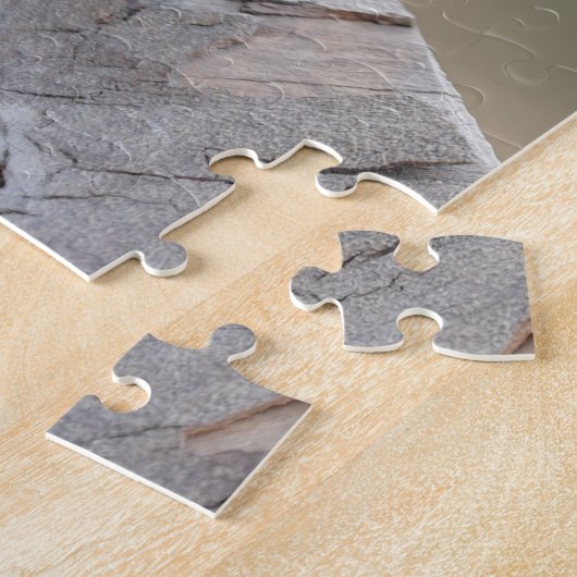 Cute Meerkat Sat on Tree Legpuzzel (Zijkant)