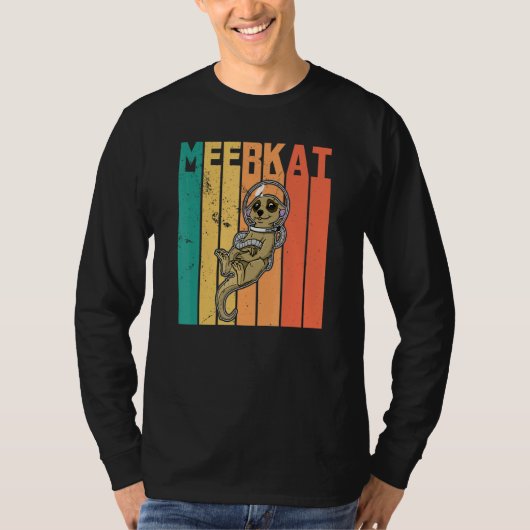Cute Meerkat Surikate Animal Africa 1 T-shirt (Voorkant)