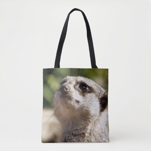 CUTE MEERKAT TOTE BAG (Voorkant)