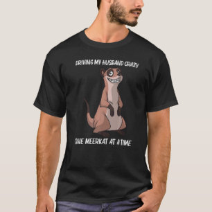 Cute Meerkat voor meisjes Meerkat Mongoose T-shirt