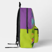 Cute meiden dragon add name bedrukte rugzak (Links)