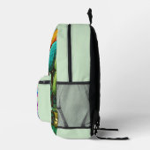 Cute meiden dragon add name bedrukte rugzak (Rechts)