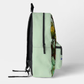 Cute meiden dragon add name bedrukte rugzak (Links)