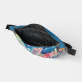 Cute meiden unicorn voegen naam toe heuptasje (Open)