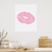 Cute Meisjesachtige Boog Muur Poster (Keuken)