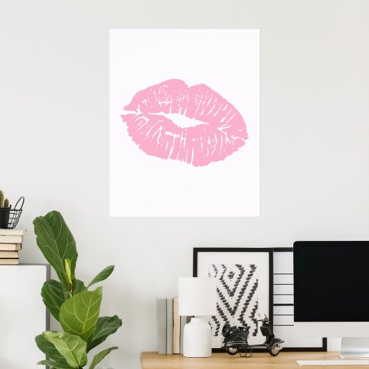 Cute Meisjesachtige Boog Muur Poster (Thuiskantoor)