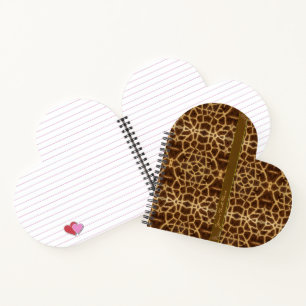 Cute Meisjesachtige Giraffe Patroon Dierenprint & Notitieboek