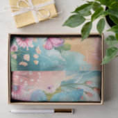 Cute meisjeskamer fee decoupage tissuepapier (Geschenk)