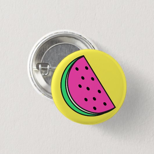 Cute Melon Badge Pin Button (Voorkant /achterkant)