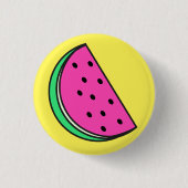 Cute Melon Badge Pin Button (Voorkant)