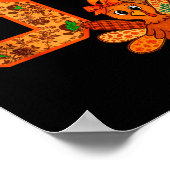 Cute Meme 67 Coquette Bow Turkey Thanksgiving Aest Poster (Hoek)