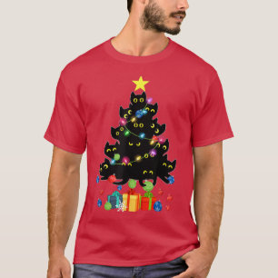 Cute Meowy Catmas Cat Lover Xmas Boom Oeganda T-shirt