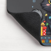 Cute Meowy Christmas Cat – Kawaii Holiday Kitty Te Muismat (Hoek)