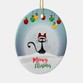 Cute Meowy keramische keramische Ornamenten (Rechts)