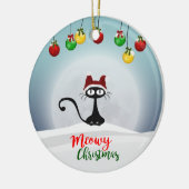Cute Meowy keramische keramische Ornamenten (Links)