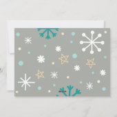 Cute Meowy Kerstmis Pet Cat Foto Feestdagenkaart (Achterkant)