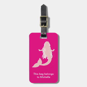 Cute Mermaid Bag Labels