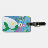 Cute Mermaid Bagagelabel (Voorkant horizontaal)