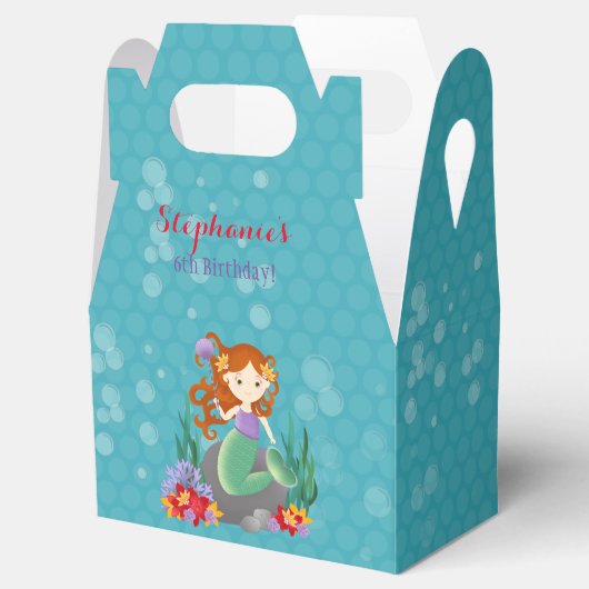 Cute Mermaid Bedankdoosjes (Geopend)