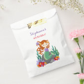 Cute Mermaid Bedankzakje (Gezegeld)