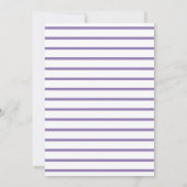 Cute Mermaid en Friends 2e verjaardag Uitnodiginge (Achterkant)