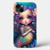 Cute Mermaid Fantasy Art Case-Mate iPhone Case (Achterkant)