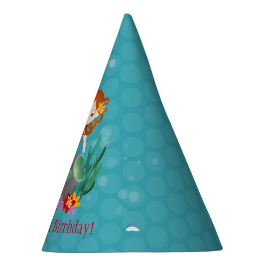 Cute Mermaid Feesthoedjes (Rechts)