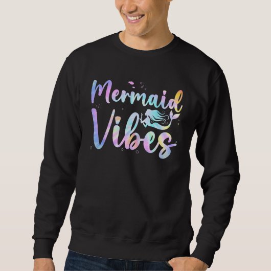 Cute Mermaid For Women Girls Mythical Creature Mer Trui (Voorkant)