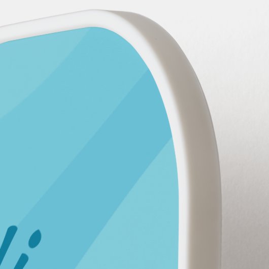 Cute Mermaid Girl Beach Personated Kinder Seaside Pickleball Paddle (Links Detail)