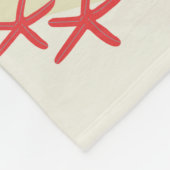 Cute Mermaid Girl in Colorful Ocean Fleece Deken (Hoek)