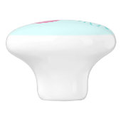 Cute Mermaid Girl Keramische Knop (Zijkant)