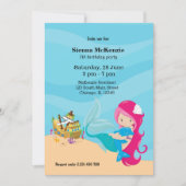 Cute Mermaid Kaart (Voorkant)