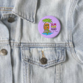 Cute Mermaid Kinder Cartoon Ronde Button 5,7 Cm (In situ)