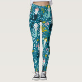 Cute Mermaid Leggings (Voorkant)