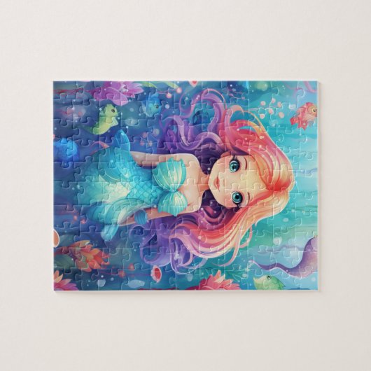 Cute Mermaid Legpuzzel (Horizontaal)