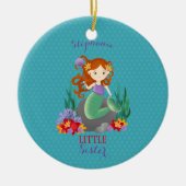 Cute Mermaid Little Sister Keramisch Ornament (Voorkant)