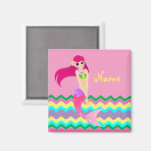 Cute Mermaid Magneet (Voorkant / Achterkant)