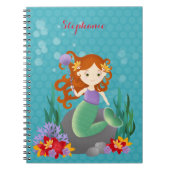 Cute Mermaid Notitieboek (Voorkant)