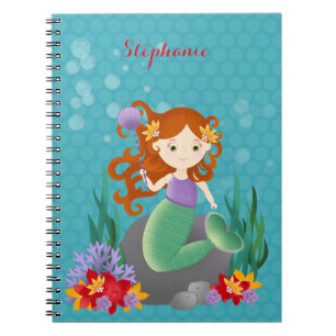 Cute Mermaid Notitieboek