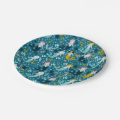 Cute Mermaid Paper Borden Papieren Bordje (Gekanteld)