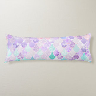 Cute Mermaid Pastel Paars, Body Pillow Lichaamskussen