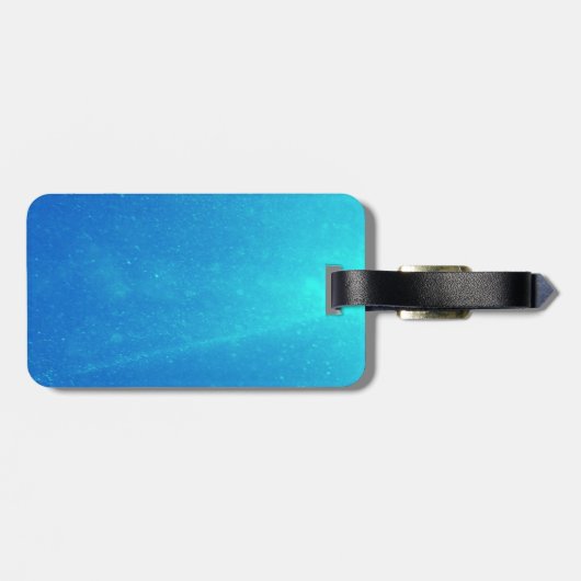 Cute Mermaid Pattern Bagagelabel (Achterkant horizontaal)