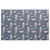 Cute Mermaid Pattern fabric Stof (Fat Quarter)