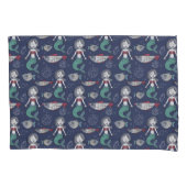 Cute Mermaid Pattern-kloosters Kussensloop (Voorkant)