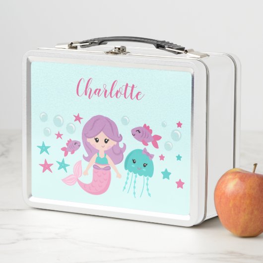 Cute Mermaid Personalized Girl (In situ)