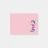 Cute Mermaid Post-it® Notes (Voorkant)