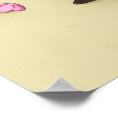 Cute Mermaid Poster (Hoek)