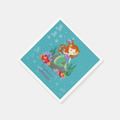 Cute Mermaid Servetten (Hoek)